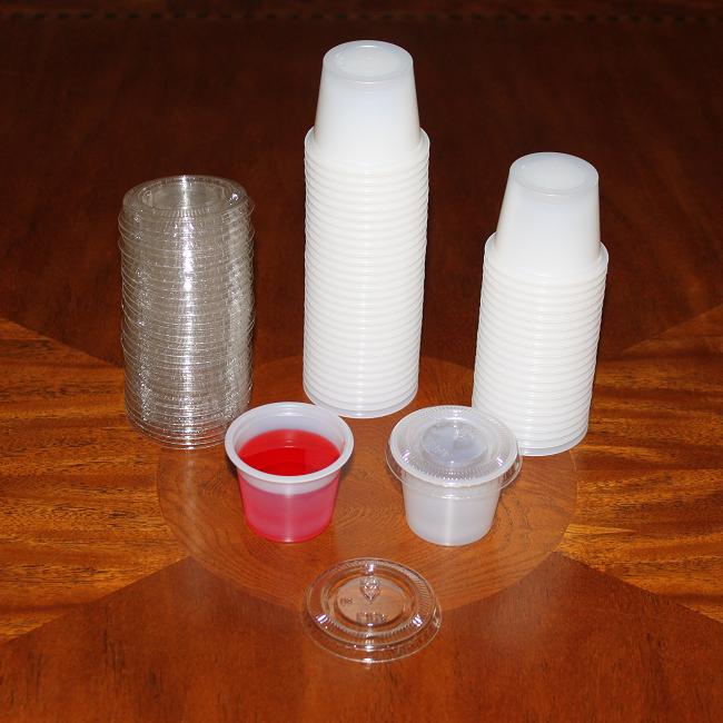 plastic cups for jello shots