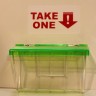 Neon Green Lid – Outdoor Business Card Holder