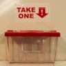 RED Lid – Outdoor Business Card Holder