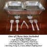 33 Piece Buffet Chafing Service Kit